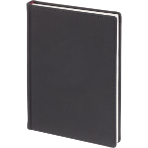 994583 Ежедневник недатированный Attache Velvet искусственная кожа Soft Touch A5+ 136 листов тёмно-синий