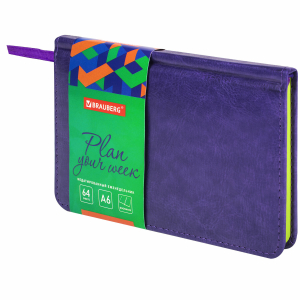 114486 ������������ �������������� ����� ������ 95�155 �� �6, BRAUBERG �Rainbow� ��� ����, 64 �., ���������