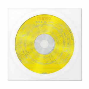 514009 ���� DVD-R MIREX, 4,7 ��, 16x, �������� �������, 1 �����, UL130003A1C