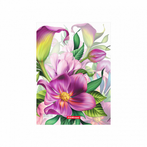 55311 �����-������ ����������� ErichKrause Tropical Flowers, A4 (� ������ �� 12 ��.)