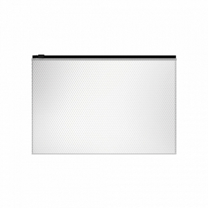 54946 Zip-����� ����������� ErichKrause Diamond Total White, A4, ��������������, ����� (� ������ �� 12 ��.)