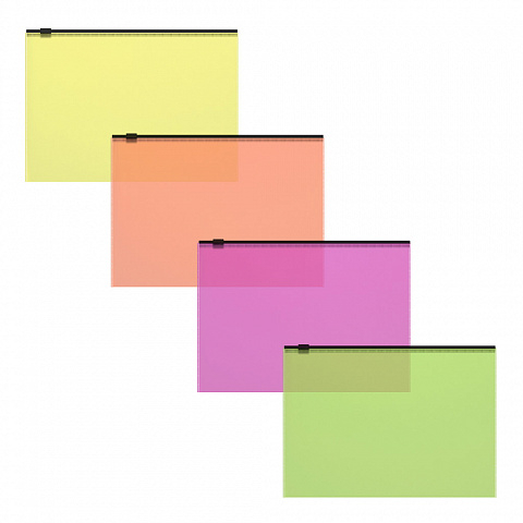 53294 Zip-  ErichKrause Fizzy Neon, C6, ,  (   12 .)