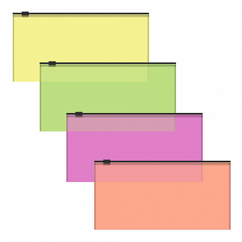 47076 Zip-  ErichKrause Fizzy Neon, Travel, ,  (   12 .)