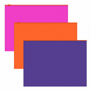 55204 Zip-����� ����������� ErichKrause Soft Caribbean Sunset, A4, ������������, ������� (� ������ �� 12 ��.)