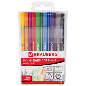 141525 ����� ����������� ����� (�������) BRAUBERG 12 ��., �������, �Aero�, �����������, ������������� ����������, ����� ������ 0,4 ��