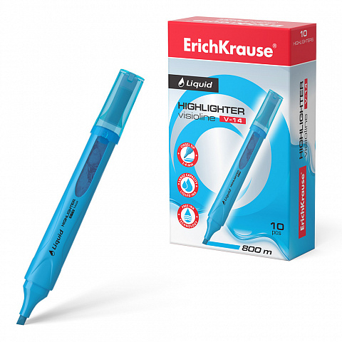 56030     ErichKrause Liquid Visioline V-14 Neon,    (   10 .)