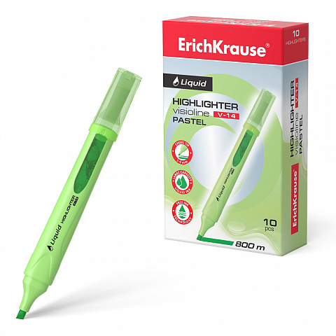 56024     ErichKrause Liquid Visioline V-14 Pastel,    (   10 .)