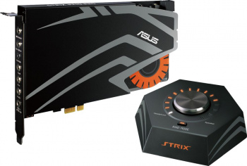 1100742   Asus PCI-E Strix Raid Pro (C-Media 6632AX) 7.1 Ret
