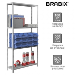 Стеллаж металлический BRABIX
