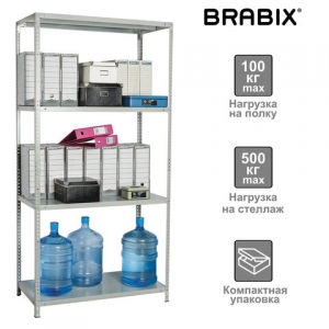 Стеллаж металлический BRABIX
