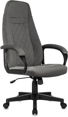 2156056 Кресло руководителя Бюрократ CH-730 Fabric темно-серый Holland 18 крестовина пластик