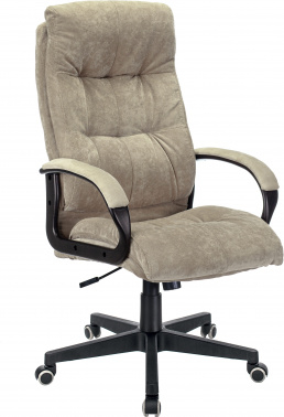 1182476 Кресло руководителя Бюрократ CH-824 Fabric песочный Light-21 крестовина пластик