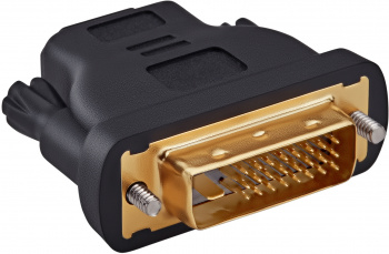 485563 Адаптер Buro DVI-D (m) HDMI (f) (BHP RET ADA_HDMI-DVI) черный