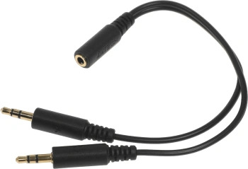 1874622 ������� ����� A4Tech AD-4P Jack 3.5 (f)/2xJack 3.5 (m) 0.2�. ������