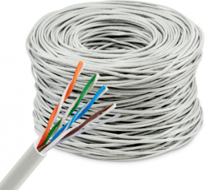 1442323 ������ ������� Buro BU-CCA-045 UTP 4 ���� cat.5E solid 0.45�� CCA 305� �����