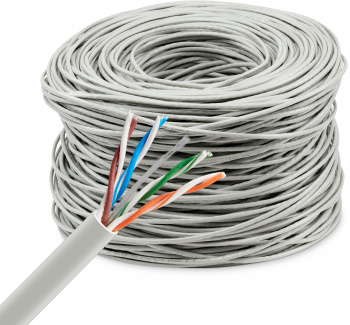 1442319 ������ ������� Buro BU-CCA-048 UTP 4 ���� cat.5E solid 0.48�� CCA 305� �����