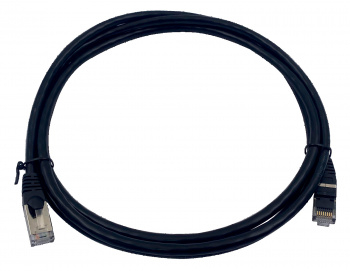 1868444 Патч-корд Buro BU-7-2M STP 4 пары cat.7 CCA molded 2м черный RJ-45 (m)-RJ-45 (m)