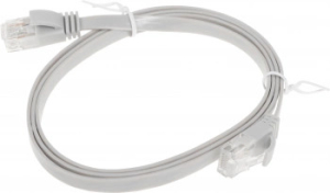2030868 ����-���� Buro Flat 10����/� 4 ���� cat.5E Cu molded 1� ����� RJ-45 (m)-RJ-45 (m) (BU-5E-FLAT-1M-G)