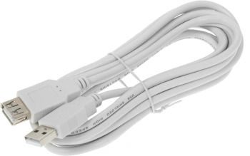 841880 Кабель-удлинитель Ningbo USB A(m) USB A(f) 3м (USB2.0-AM-AF-3-BR) (блистер)