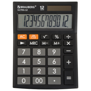 250491 ����������� ���������� BRAUBERG ULTRA-12-BK (192�143 ��), 12 ��������, ������� �������, ������