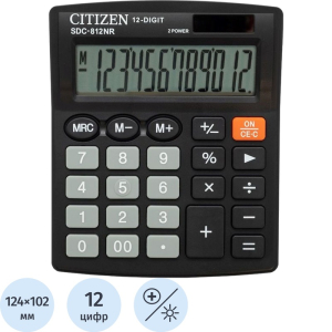 218877 ����������� ���������� Citizen SDC-812NR 12-��������� ������ 124x102x25 ��