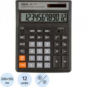 1572675 ����������� ���������� Attache AF-777 12-��������� ������ 200x155x38 ��