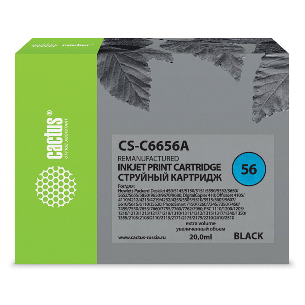 361871 �������� �������� CACTUS (CS-C6656A) ��� HP Deskjet 5150/5550/5600/5850, ������