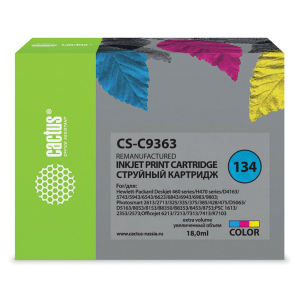 361846 �������� �������� CACTUS (CS-C9363) ��� HP Photosmart 2573/DeskJet 6943, �������