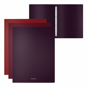 54823 ����� �� 4 ������� ����������� ErichKrause Matt Blackberry Marsala, �����, 24��, A4, ������� (� ������ �� 3 ��.)