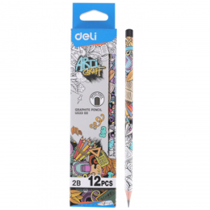 1974231 ����� ���������� �/� Deli EU53300 Arti Graff 2B ���������. ������ ������� ���.�������. (12��)