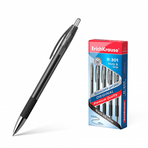 46815    ErichKrause R-301 Original Gel Matic&Grip 0.5,    (   12 .)