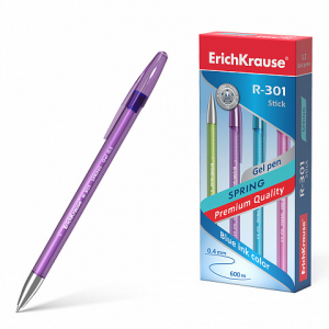 53348 ����� ������� ErichKrause R-301 Spring Gel Stick 0.5, ���� ������ ����� (� ������� �� 12 ����)