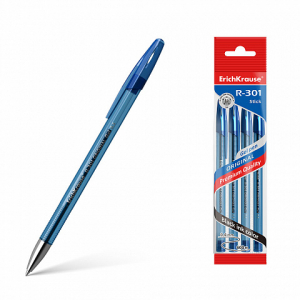 46789 ����� ������� ErichKrause R-301 Original Gel Stick 0.5, ���� ������ ����� (� ������ �� 4 ��.)