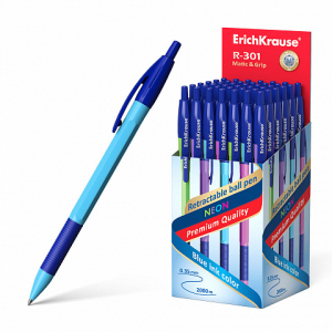 46769 ����� ��������� �������������� ErichKrause R-301 Neon Matic&Grip 0.7, ���� ������ ����� (� ������� �� 50 ��.)