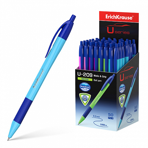 47614    ErichKrause U-209 Neon Matic&Grip 1.0, Ultra Glide Technology,    (   50 .)