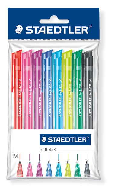 42335MPB8    Staedtler Ball, M 0.45 , 8 