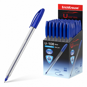 47564 ����� ��������� ErichKrause U-108 Classic Stick 1.0, Ultra Glide Technology, ���� ������ ����� (� ������� �� 50 ��.)