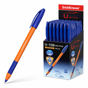 47591 ����� ��������� ErichKrause U-109 Orange Stick&Grip 1.0, Ultra Glide Technology, ���� ������ ����� (� ������� �� 50 ��.)