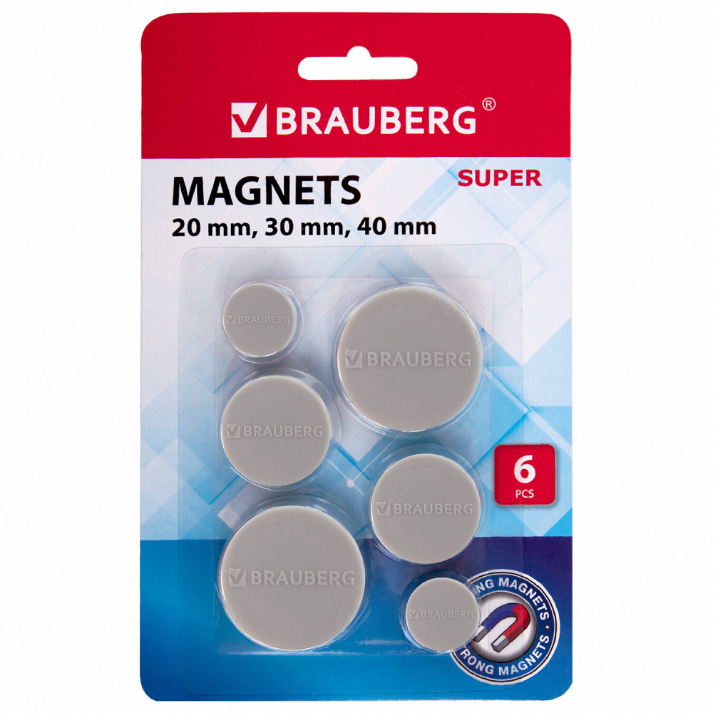 237481 ������� ������, ����� 20 ��  2 ��., 30 ��  2 ��., 40 ��  2 ��., �����, BRAUBERG �SUPER�