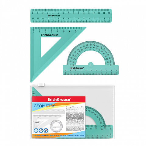 57927     ErichKrause Pastel Mint, (, , ), ,  zip-