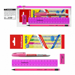 54542 ����� � zip-������ ErichKrause� Neon Solid, ������� (� ������ �� 12 ��.)