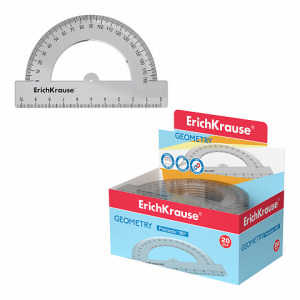 49550 ����������� ����������� ErichKrause Clear, 180�/10��, ����������, � �������-�������