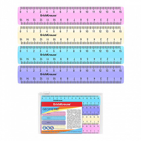 49558   4   ErichKrause Pastel, 15,   4 ,  zip-