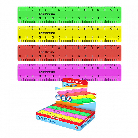 50568   ErichKrause Neon Solid, 15,   4 ,  -