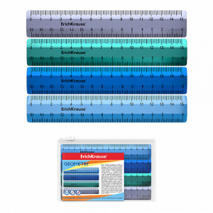 53861 ����� �� 4 ����������� ������ ErichKrause Ice Metallic, 15��, ������� �� 4 ������, � zip-������