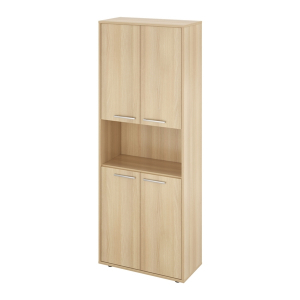 КЦ29 Шкаф 1 открытая полка 700х338х1845 (КЦ14+КЦ17*4), акация лорка