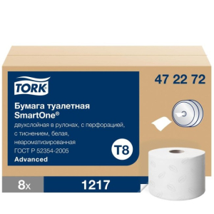 472272 ��������� ������ Tork SmartOne Advanced T8 206 �, 2 ����, 8 �������