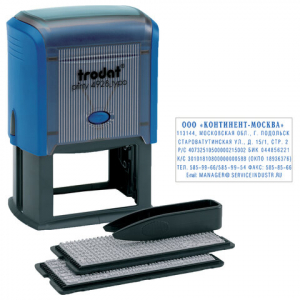 230724 ����� ������������ 7-��������, ������ 60�33 ��, ����� ��� �����, TRODAT 4928/DB, ����� � ���������