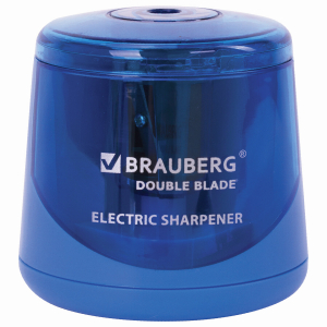 229605 ������� ������������� BRAUBERG DOUBLE BLADE BLUE, ������� ������, ������� �� 2 �������� AA, 229605