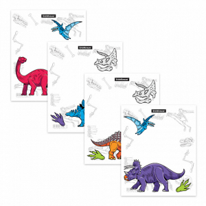55184 ����� ����������� ������� ErichKrause Dino Planet ��� �������� � ���������, 212�347��, 80 ���, ������� (����� 12 ��.)